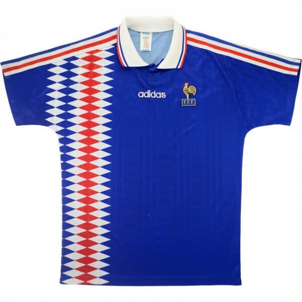 Tailandia Camiseta Francia Primera equipo Retro 1994 Azul